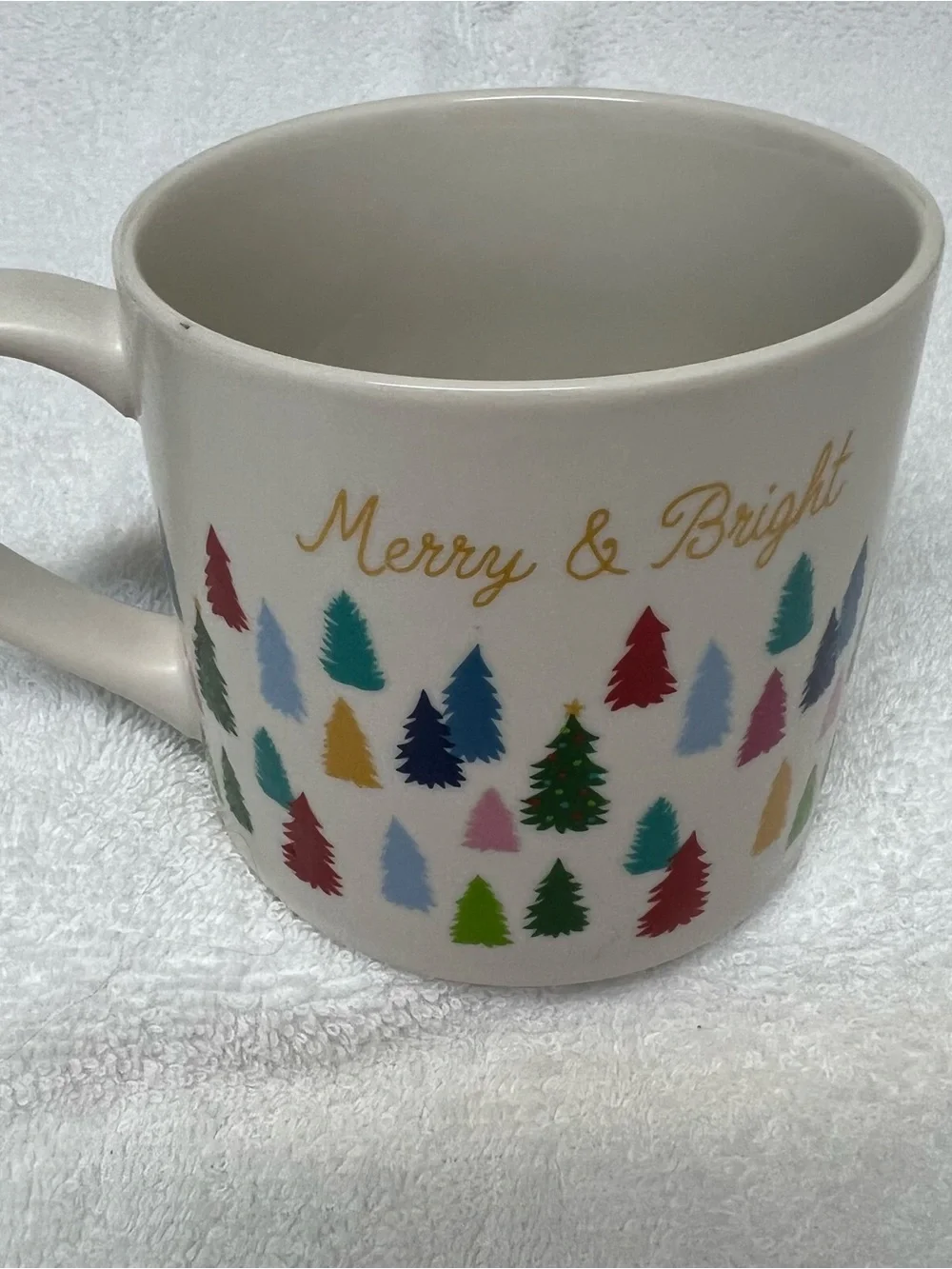 Wondershop Target Merry & Bright Christmas Tree with Tree inside Coffee Mug